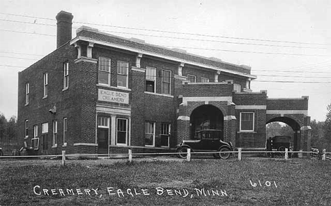 Creamery, Eagle Bend Minnesota, 1925