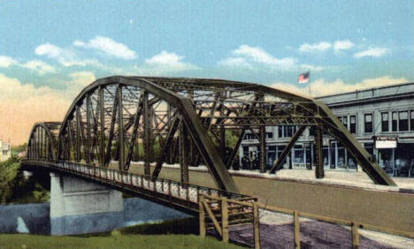 A.G. Sorlie Memorial Bridge, East Grand Forks Minnesota, 1920's