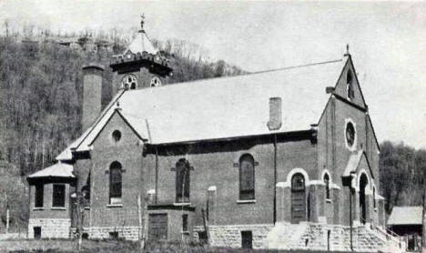 St. Aloysius Catholic Church, Elba Minnesota, 1940's?