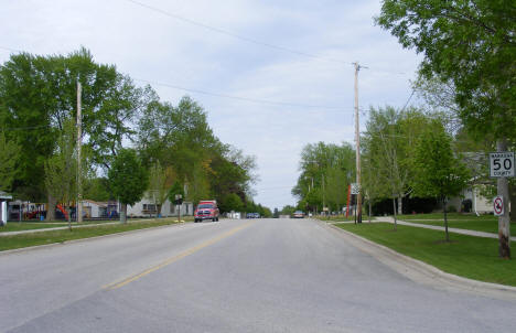 Street scene, Elgin Minnesota, 2010