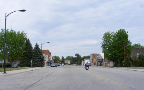 Street scene, Elgin Minnesota, 2010