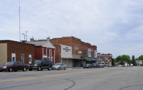 Street scene, Elgin Minnesota, 2010