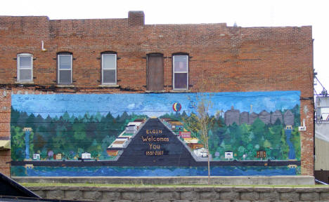 Mural, Elgin Minnesota, 2010