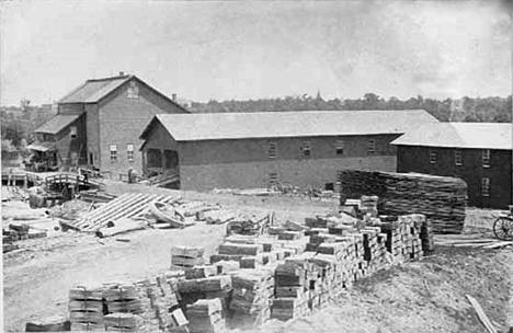 Mills at Elk River Minnesota, 1887