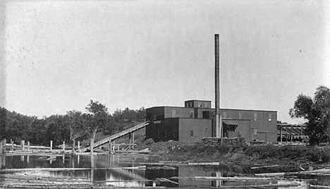 Sawmill at Elk River Minnesota, 1890