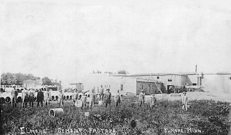 Cement Factory, Elmore Minnesota, 1910