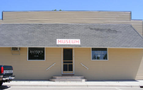 Museum in old Bayer's Store, Elrosa Minnesota, 2009