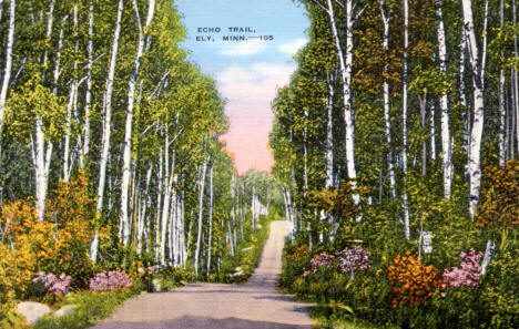 Echo Trail, Ely Minnesota, 1920's