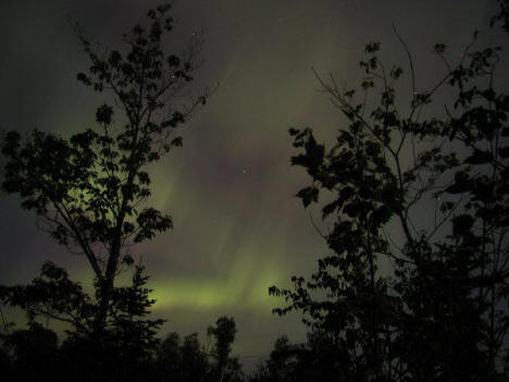 Northern Lights outside of Ely Minnesota, 2003