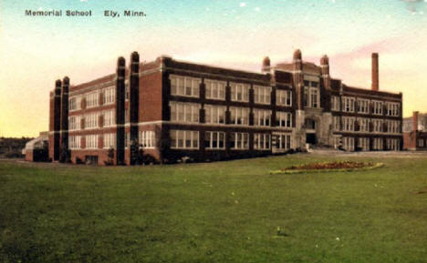Memorial School, Ely Minnesota, 1910