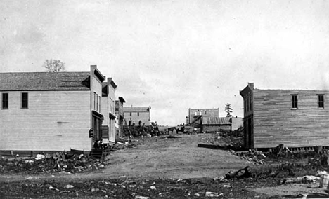 Second Street, Ely Minnesota, 1880's