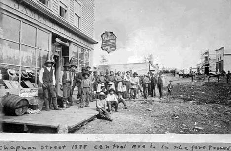 James R. Cormack and Company  store on Chapman Street, Ely Minnesota, 1888