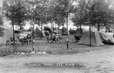 Tourist park, Ely Minnesota, 1935