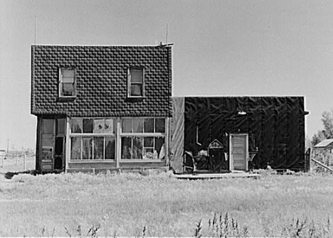Store at Ericsburg, Minnesota, 1937