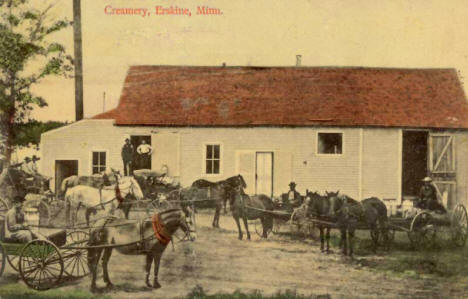 Creamery, Erskine Minnesota, 1913