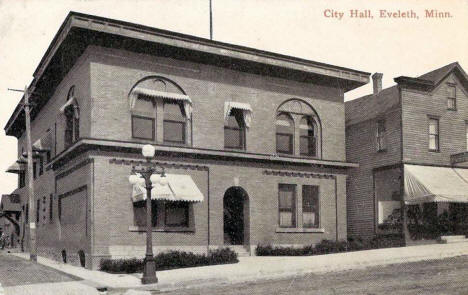 City Hall,  Eveleth Minnesota, 1907