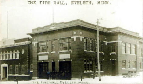 Fire Hall, Eveleth Minnesota, 1909