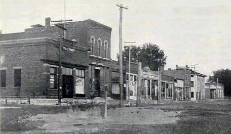 Front Street, Eyota Minnesota, 1910's