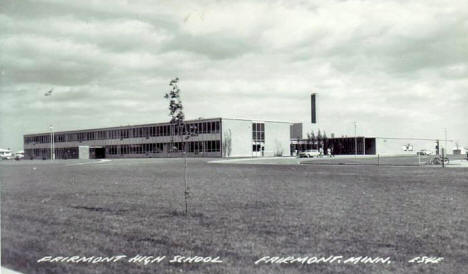 Fairmont High School, Fairmont Minnesota, 1960's