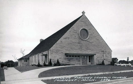 St. John Vianney Catholic Church, Fairmont Minnesota, 1950's
