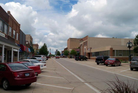Street scene, Fairmont Minnesota, 2011