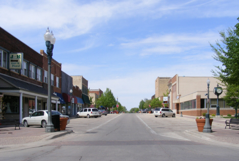 Street scene, Fairmont Minnesota, 2014