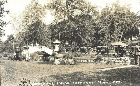 Interlaken Park, Fairmont Minnesota, 1920's