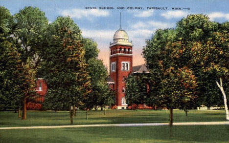 State School and Colony, Faribault Minnesota, 1940's