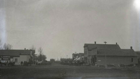Main Street, Farwell Minnesota, 1910's