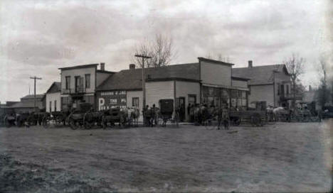 Irgens and Jacobson Store, Farwell Minnesota, 1910's