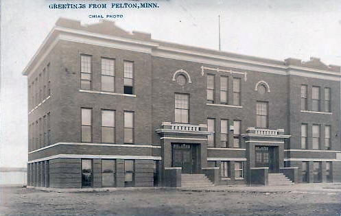 High School, Felton Minnesota, 1918