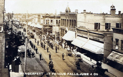 Sangerfest, Fergus Falls Minnesota, 1909