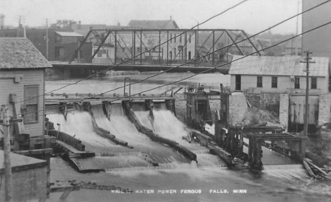 Wright Water Power, Fergus Falls Minnesota, 1910's?