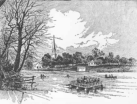 Lake Alice, Fergus Falls Minnesota, 1886