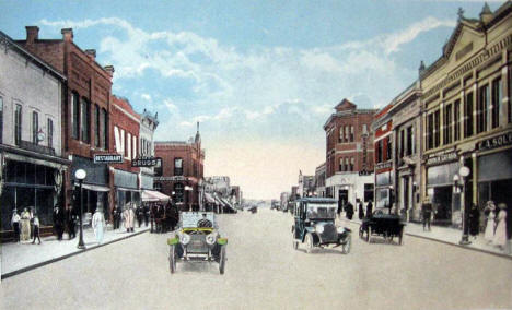 Lincoln Avenue, Fergus Falls Minnesota, 1919