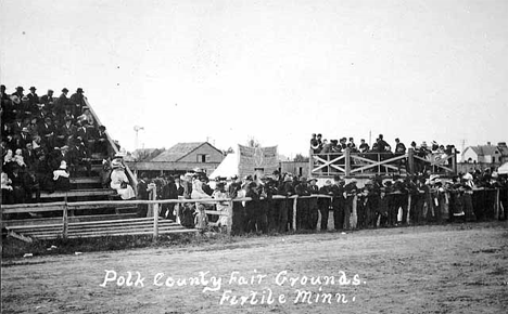 Polk County Fair, Fertile Minnesota, 1907