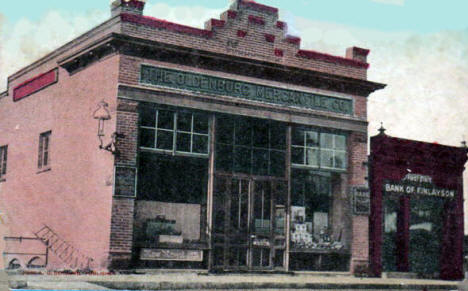 Oldenburg Mercantile and Bank of Finlayson, 1910