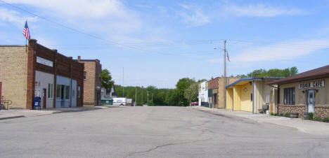 Street scene, Fisher Minnesota, 2008