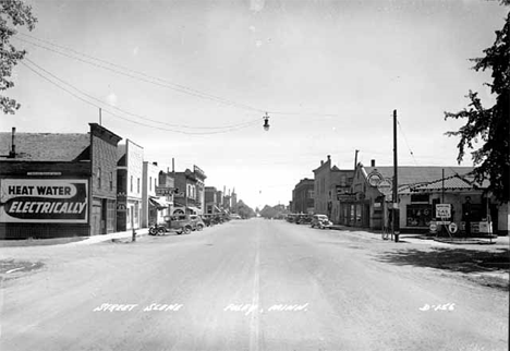 Street scene, Foley Minnesota, 1940