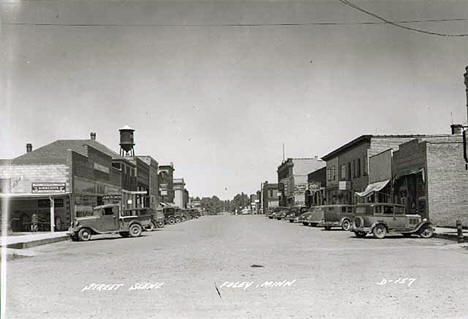 Street scene, Foley Minnesota, 1940