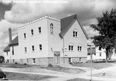 First Baptist Church, Fosston Minnesota, 1950