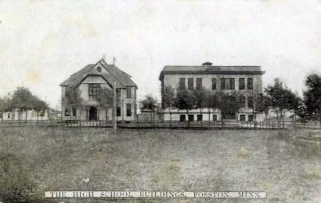 High School Buildings, Fosston Minnesota, 1911