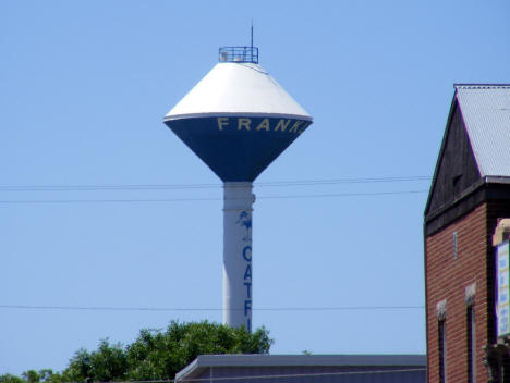Water tower, Franklin Minnesota, 2011