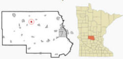 Location of Freeport, Minnesota