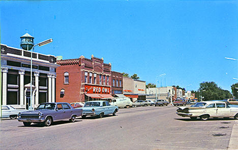 Main Street, Fulda Minnesota, 1960's