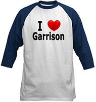 I Love Garrison Baseball Jersey