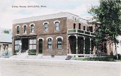 Sibley House, Gaylord Minnesota, 1909