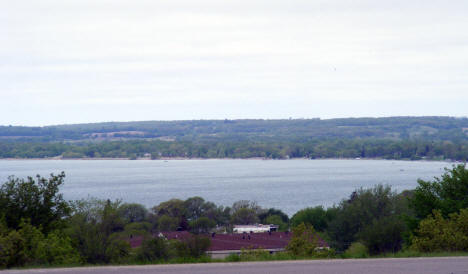 View of Lake Minnewaska, Glenwood Minnesota