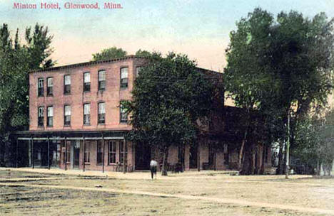 Minton Hotel, Glenwood Minnesota, 1909