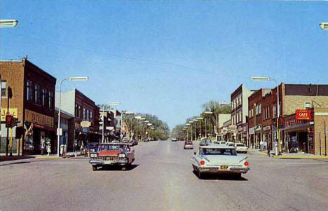 Minnesota Avenue, Glenwood Minnesota, 1960's